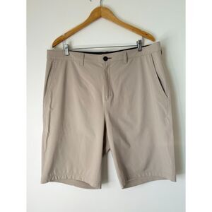 QOR Men's Trouser Shorts Size 40 with pockets 11" inseam neutral Minimalist m29